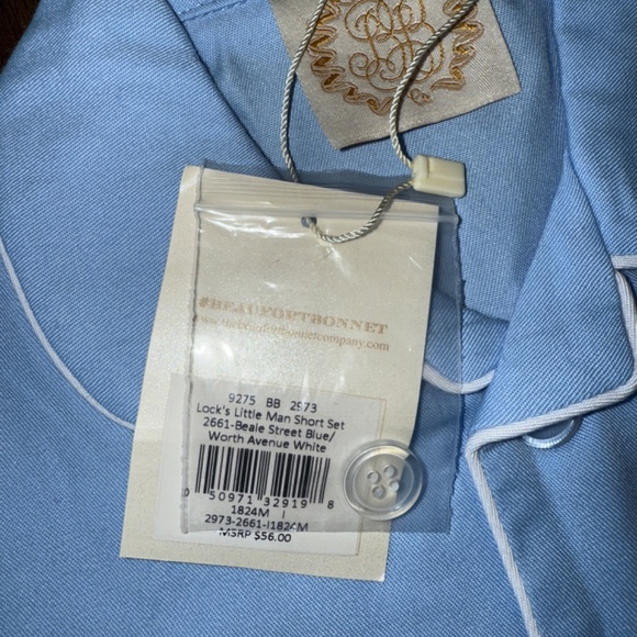 NWT The Beaufort Bonnet Lock's Little Short Pajama Set - Picture 5 of 5